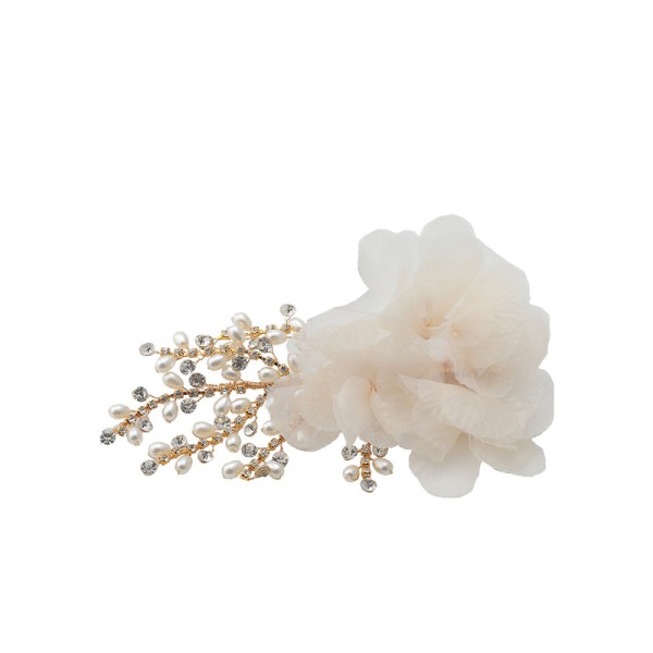 Flower Girl Tulle/Alloy/Imitation Pearls Tiaras With Flower/Pearl/Imitation Rhinestone