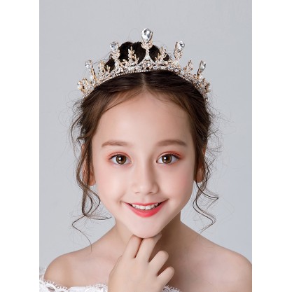 Flower Girl Alloy/Rhinestones Tiaras With Rhinestones