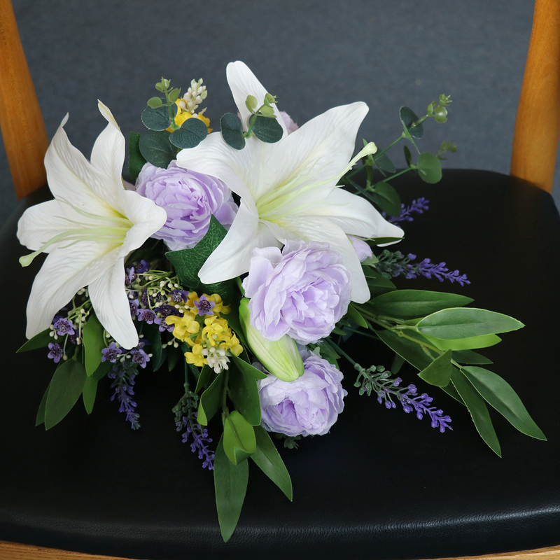 Elegant/Fascinating/Blooming Free-Form Silk Flower Bridal Bouquets - Bridal Bouquets