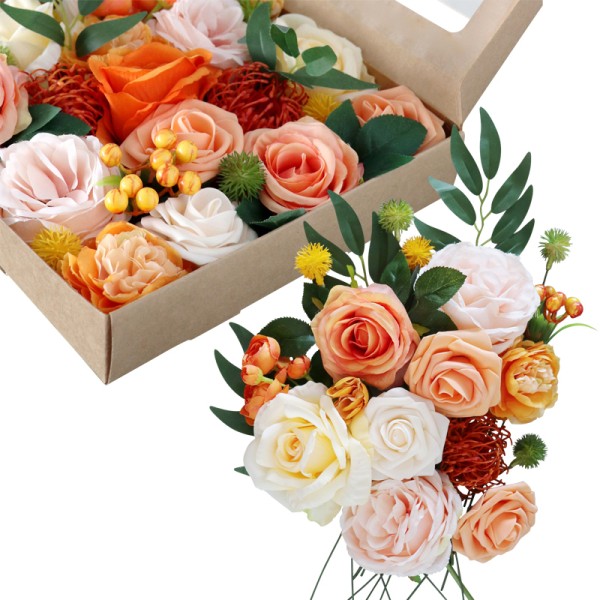 Elegant/Fascinating/Blooming Free-Form Silk Flower Bridal Bouquets - Bridal Bouquets