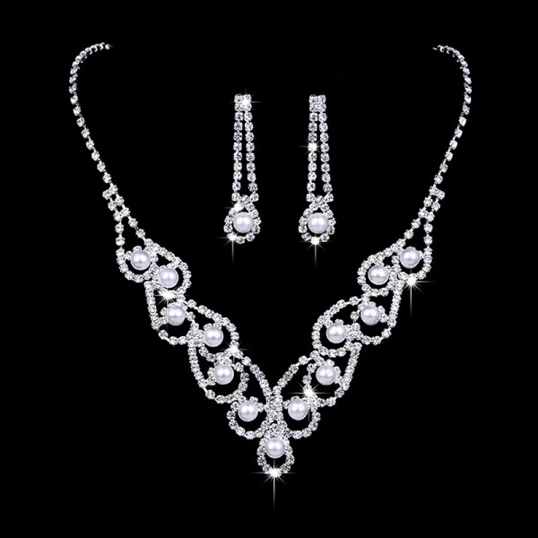 Ladies' Gorgeous/Exquisite/Fancy Alloy With Irregular Rhinestone Jewelry Sets