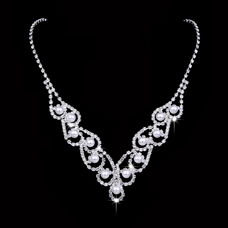 Ladies' Gorgeous/Exquisite/Fancy Alloy With Irregular Rhinestone Jewelry Sets