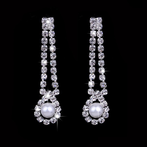 Ladies' Gorgeous/Exquisite/Fancy Alloy With Irregular Rhinestone Jewelry Sets