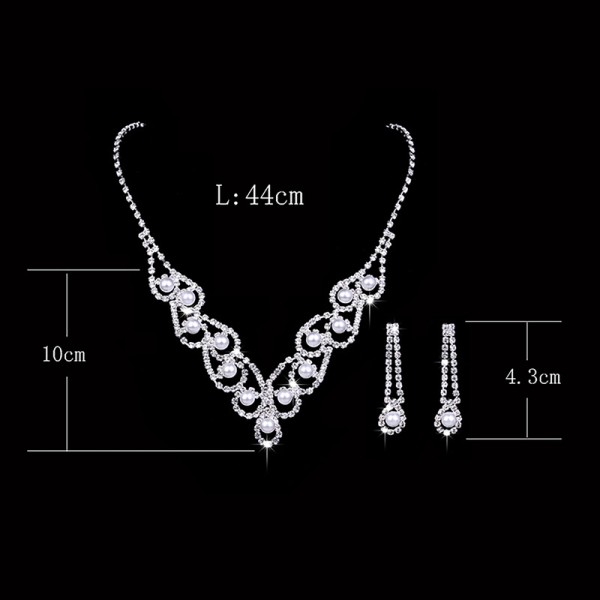 Ladies' Gorgeous/Exquisite/Fancy Alloy With Irregular Rhinestone Jewelry Sets