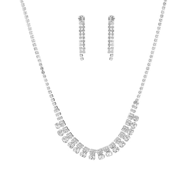 Ladies' Elegant/Classic/Simple Alloy With Irregular Cubic Zirconia Jewelry Sets