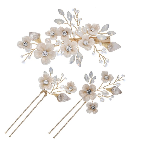 Hairpins/Combs & Barrettes/Headpiece Exquisite (Set of 3 pieces)