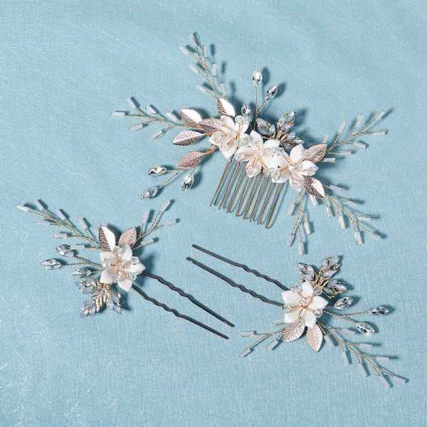 Hairpins/Combs & Barrettes/Headpiece Exquisite (Set of 3)