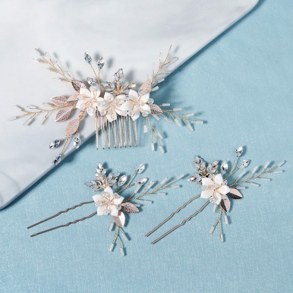 Hairpins/Combs & Barrettes/Headpiece Exquisite (Set of 3)