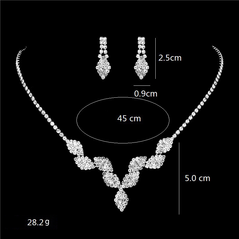 Ladies' Elegant/Beautiful/Classic Alloy With Irregular Rhinestone Jewelry Sets