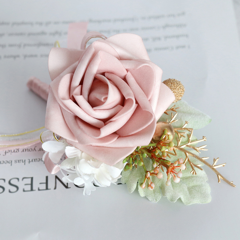 Elegant/Fascinating/Dreamlike/Delicate Free-Form Foam Boutonniere -