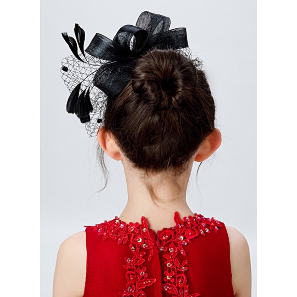 Flower Girl Nylon/Polyester/Feather Tiaras