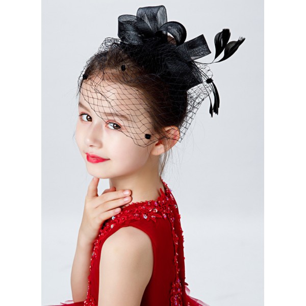 Flower Girl Nylon/Polyester/Feather Tiaras