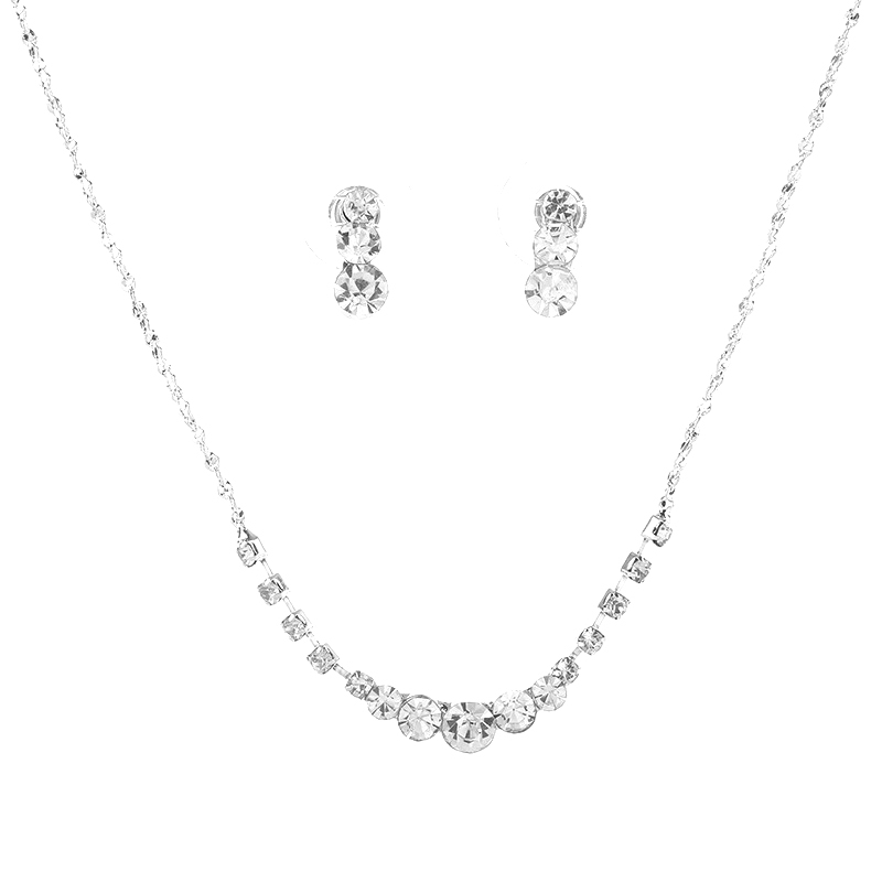 Ladies'/Couples' Elegant/Beautiful/Fashionable/Classic/Simple Alloy With Irregular Rhinestone Jewelry Sets