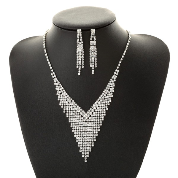 Ladies'/Couples' Elegant/Beautiful/Fashionable/Classic/Simple Alloy With Irregular Cubic Zirconia Jewelry Sets