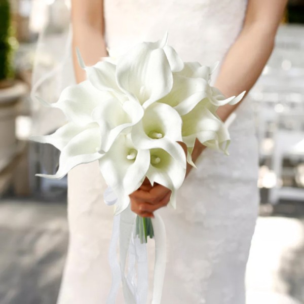 Elegant/Fascinating/Dreamlike Round Foam Bridesmaid Bouquets -