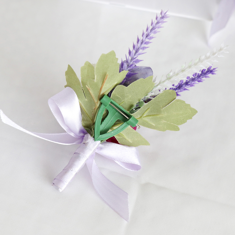 Elegant/Fascinating/Dreamlike Free-Form Silk Flower Boutonniere -