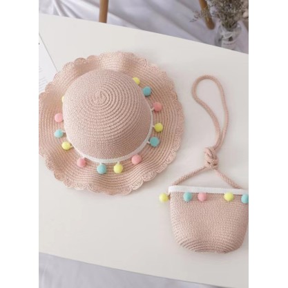 Flower Girl Straw Handbag/Hats