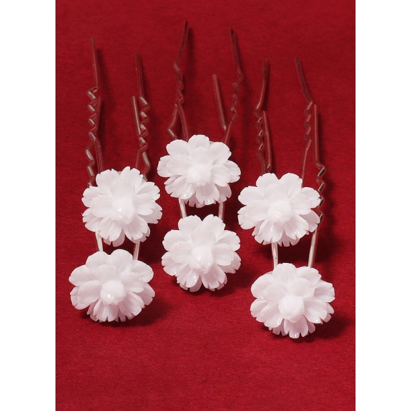 Flower Girl Alloy Tiaras With Flower (Set of 6)