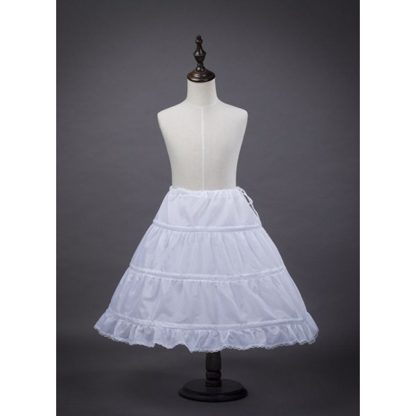 Flower Girl Polyester Petticoat