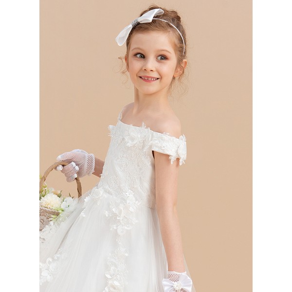 Flower Girl Satin/Polyester Tiaras With Rhinestones