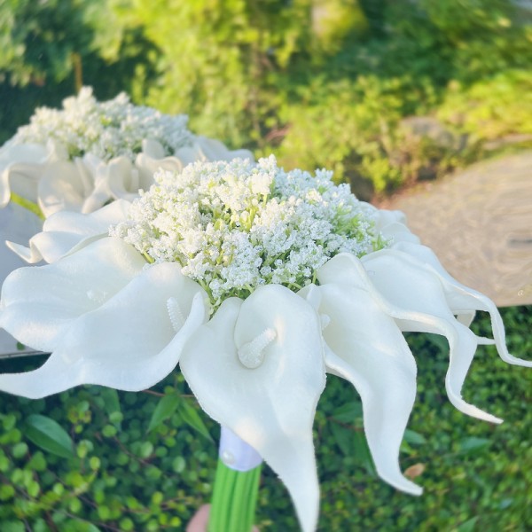 Elegant/Fascinating/Dreamlike Round Foam Bridal Bouquets -