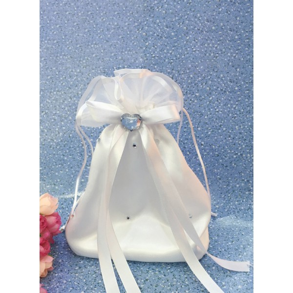 Flower Girl Satin/Polyester Handbag With Flower/Beading/Sequin/Ribbon