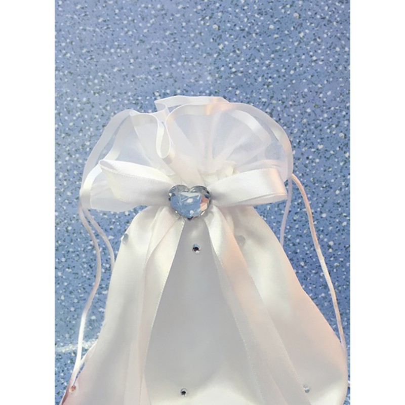 Flower Girl Satin/Polyester Handbag With Flower/Beading/Sequin/Ribbon