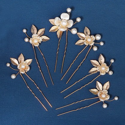 Hairpins/Headpiece Exquisite (Set of 6)