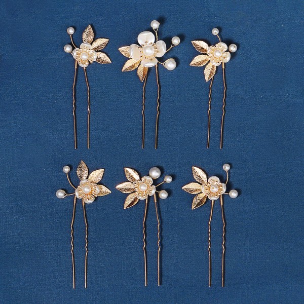 Hairpins/Headpiece Exquisite (Set of 6)