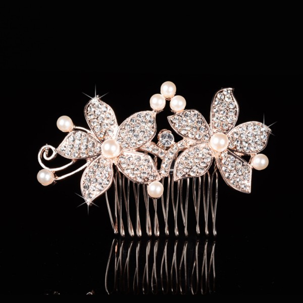 Combs & Barrettes/Headpiece Pretty With Rhinestone/Pearl