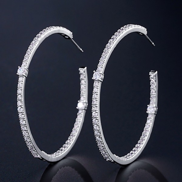 Beautiful/Fashionable/Attractive Alloy With Round Rhinestone Fashion jewelry