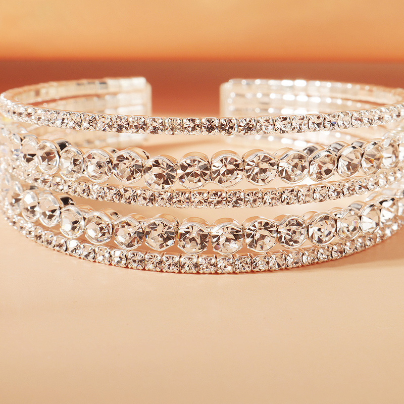 Beautiful/Fashionable/Attractive Alloy With Round Rhinestone Bracelets/Fashion jewelry