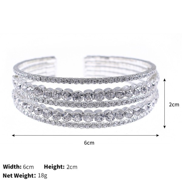 Beautiful/Fashionable/Attractive Alloy With Round Rhinestone Bracelets/Fashion jewelry