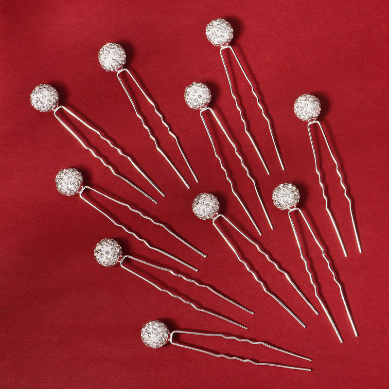 Hairpins/Headpiece Unique/Stylish/Shining/Amazing/Pretty/Romantic (Set of 10)