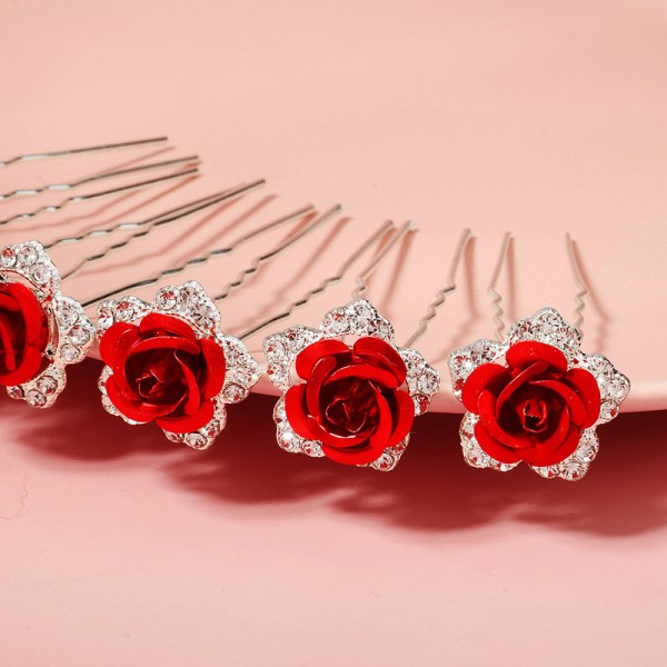 Hairpins/Headpiece Unique/Stylish/Shining/Amazing/Pretty/Romantic (Set of 6)