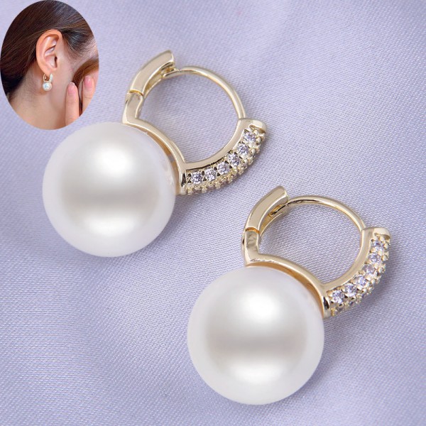 Ladies' Beautiful/Attractive Alloy With Round Pearl/Rhinestone Fashion jewelry