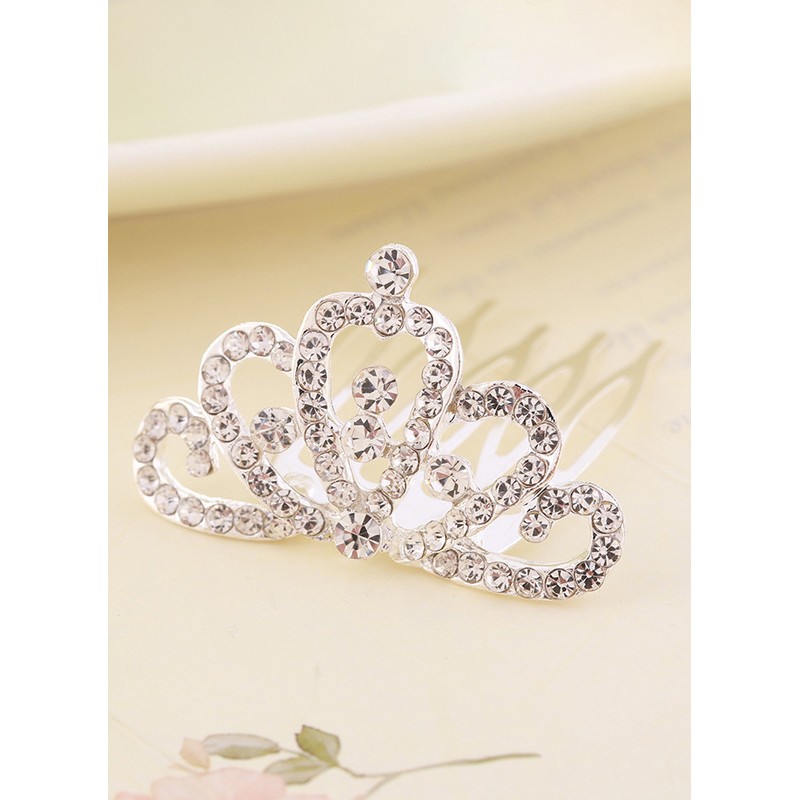 Flower Girl Alloy/Rhinestones Tiaras With Rhinestones