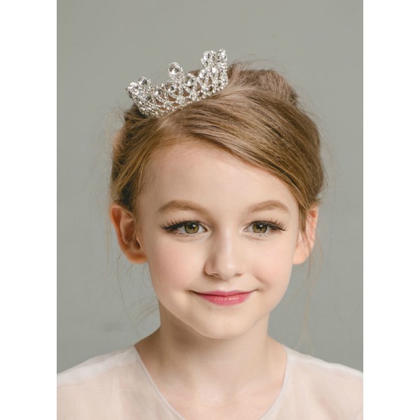 Flower Girl Alloy/Rhinestones Tiaras With Rhinestones