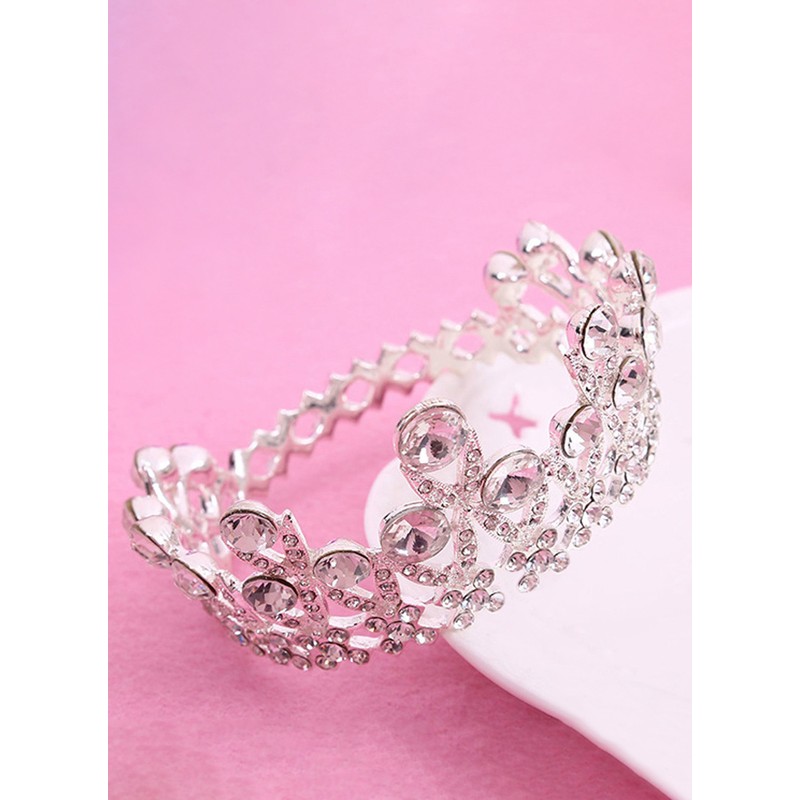 Flower Girl Alloy/Rhinestones Tiaras With Rhinestones