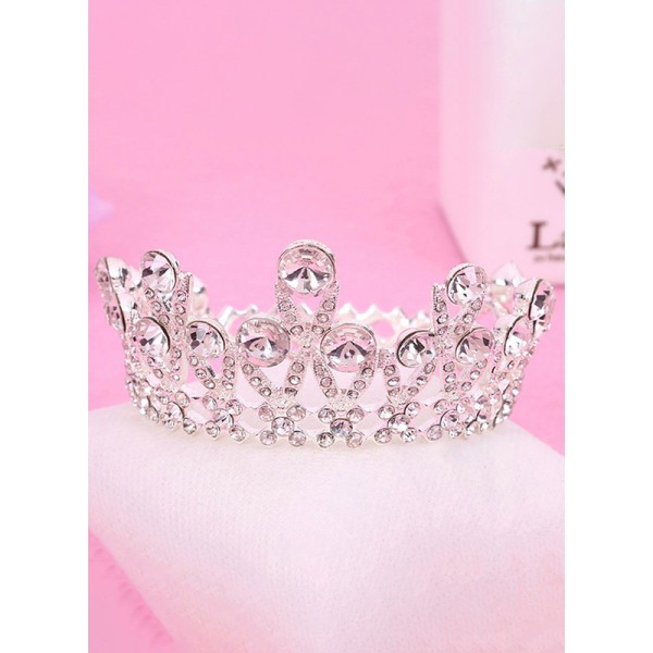 Flower Girl Alloy/Rhinestones Tiaras With Rhinestones