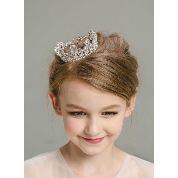 Flower Girl Alloy/Rhinestones Tiaras With Rhinestones