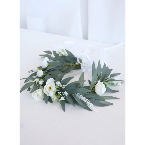 Flower Girl Artificial Flower Tiaras With Flower