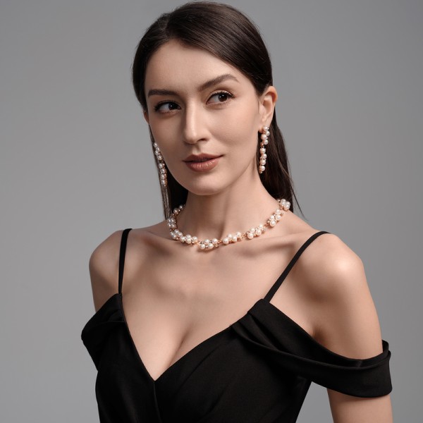 Ladies' Elegant Alloy With Irregular Rhinestone Jewelry Sets