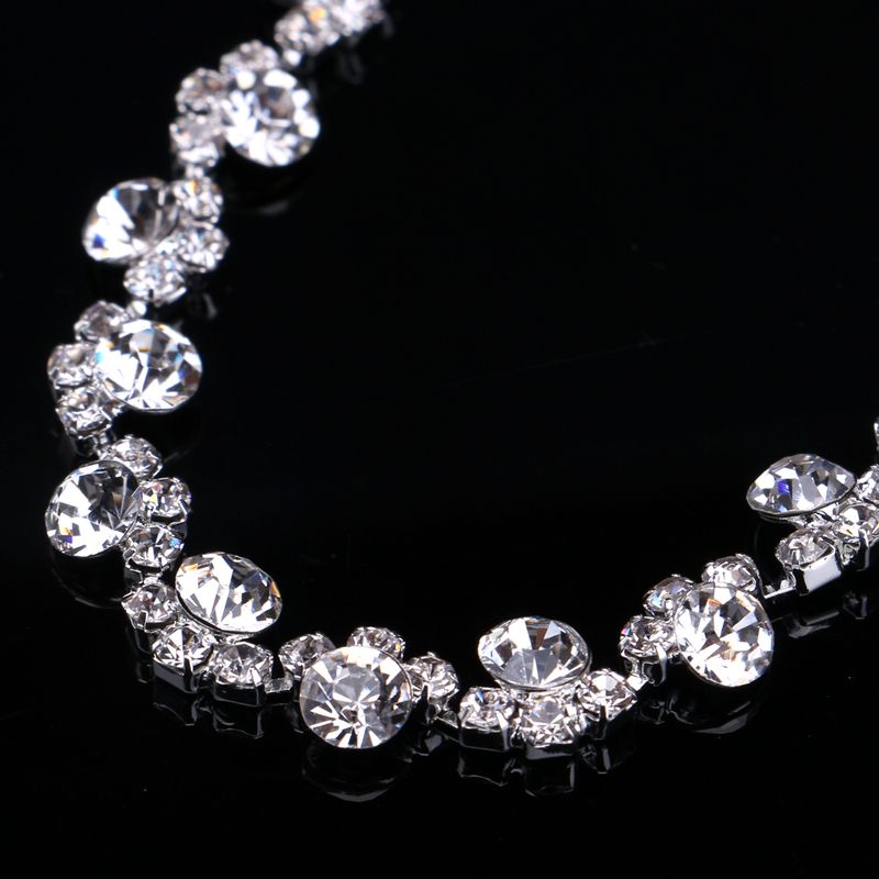 Ladies' Flower Shaped Alloy With Irregular Cubic Zirconia Jewelry Sets