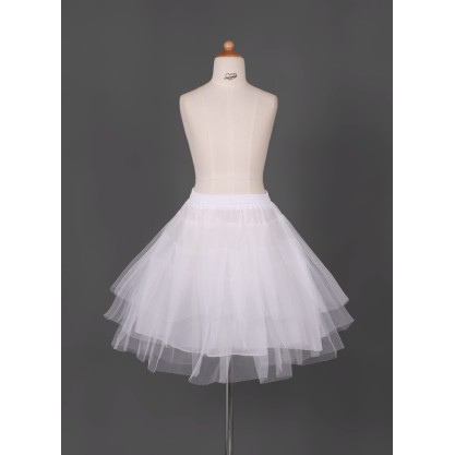 Flower Girl Tulle/Taffeta Full Gown Slip