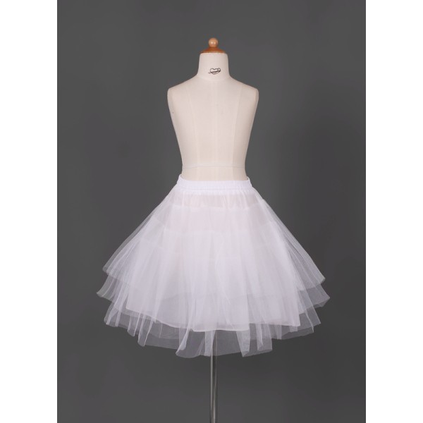 Flower Girl Tulle/Taffeta Full Gown Slip