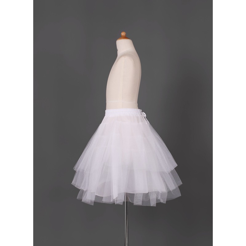 Flower Girl Tulle/Taffeta Full Gown Slip