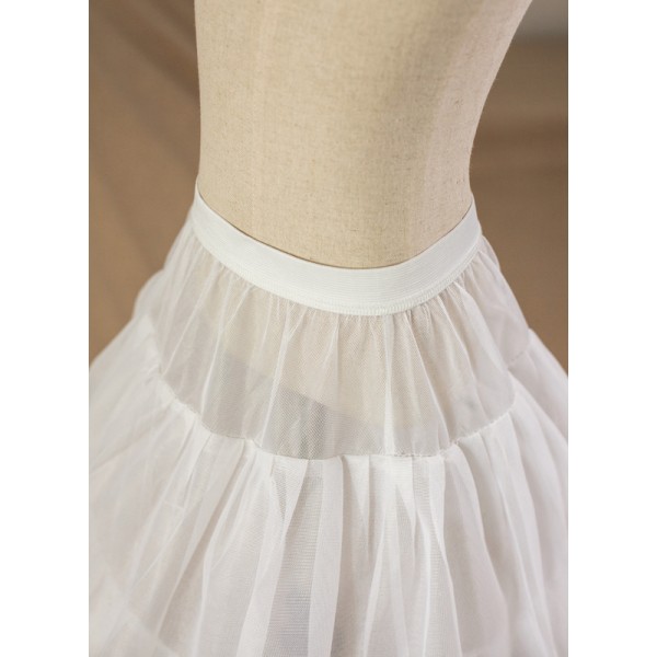 Flower Girl Tulle/Nylon Full Gown Slip