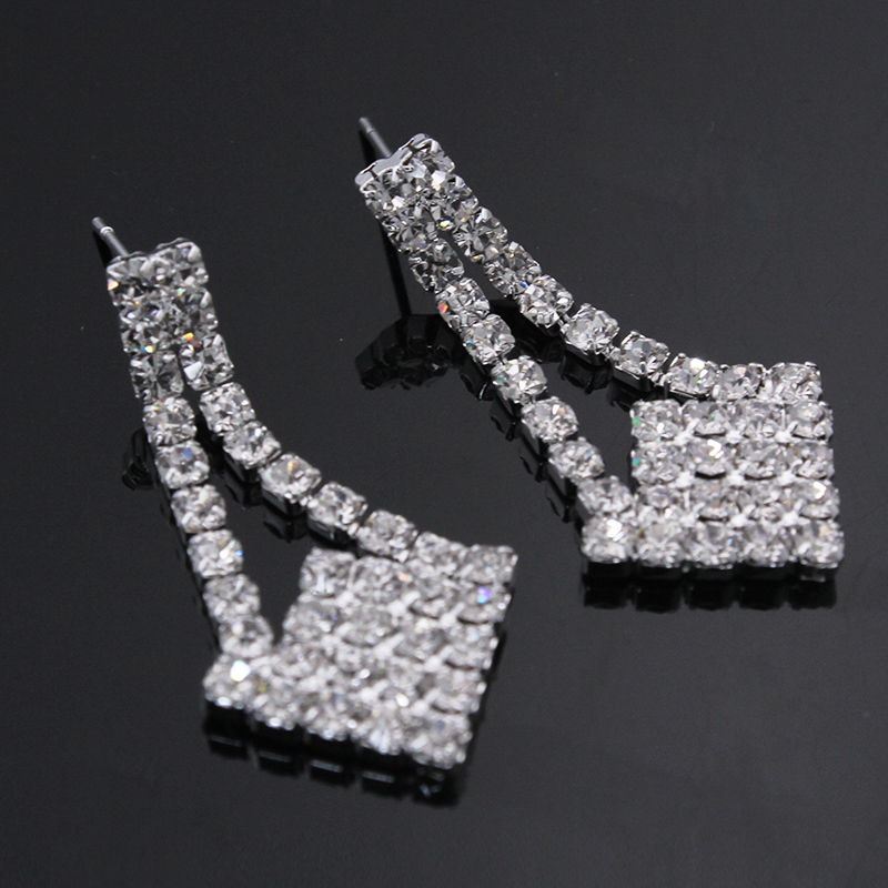 Ladies' Elegant Alloy With Irregular Cubic Zirconia Jewelry Sets